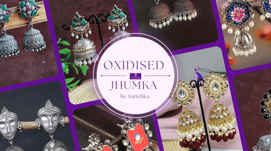 Oxidised Jhumka