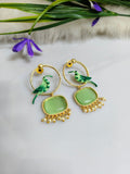 Golden Dangler Earrings