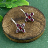 Daily Wear Oxidised Hook Earrings | Sarichka