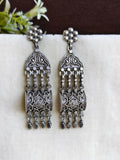 Navratri Special 925 Silver Dangler Earrings | Sarichka