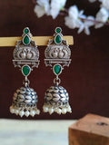 Chic Silver Look-Alike Trendy Jhumkas | Sarichka