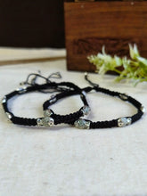 Adjustable Fish Thread Anklet in German Silver | Sarichka Fashion