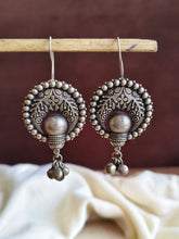 Silver Hook Earrings with Ghungroos | Sarichka Fashion