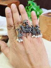 Silver Look Alike Barat Finger Rings