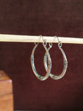 Stylish Oxidised Hoop Earrings | Sarichka