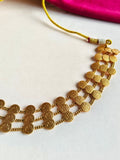 Three Layer Lakshmi Coin Temple Choker | Sarichka