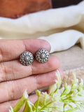 Elegant 925 Silver Tiny Round Studs | Sarichka