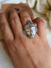 925 Silver Plated Kanha Ji Ring Adjustable | Shop from Sarichka Fashion