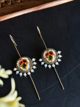 Kundan Pearl Ear Cuff Earrings