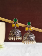Traditional German Silver Jhumka | Sarichka
