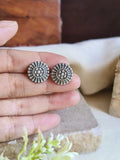 Premium Quality Oxidized Stud Earrings for Daily Wear - Sarichka