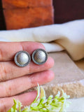 Oxidised Small Stud Earrings for Casual & Daily Wear | Sarichka
