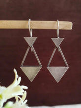 Elegant Silver-Plated Kite Hook Earrings | Sarichka