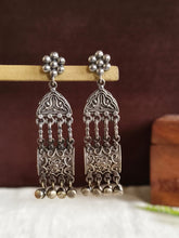 Navratri Special 925 Silver Dangler Earrings | Sarichka