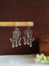 Parrot Pearl Drop Hook Statement Earrings | Sarichka