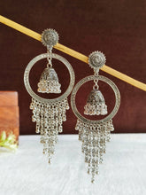 Oxidized Jhumka Chandbali Statement Earrings | Sarichka