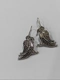 German Silver Parrot Earring | Sarichka