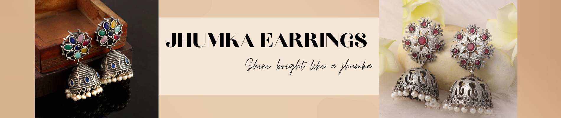Jhumka Earrings - Sarichka Fashion