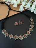 Oxidized Necklace Set