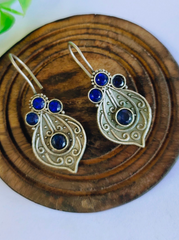 Leaf Shaped Hook Earrings | Sarichka