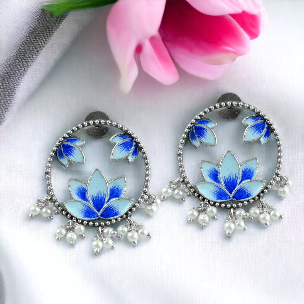 Enamel Earrings