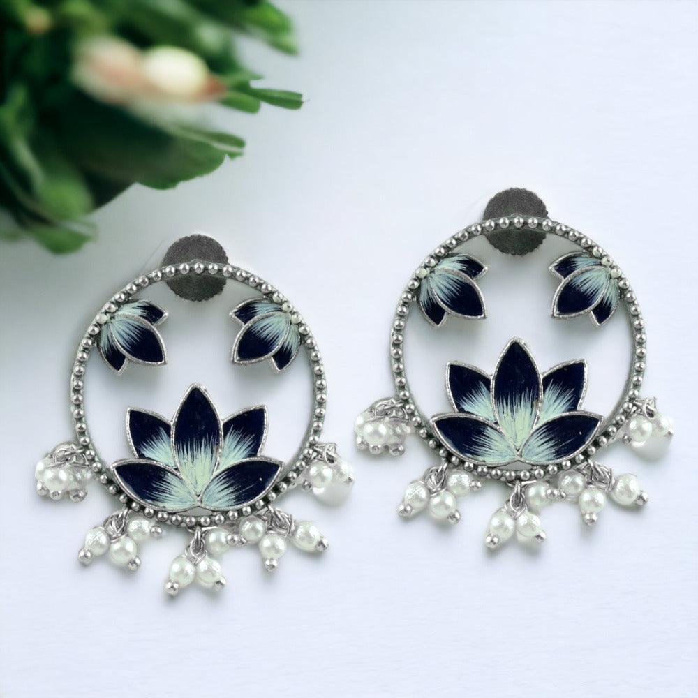 Enamel Earrings