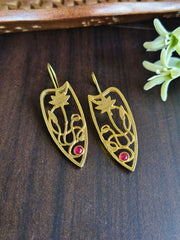 Gold Plated Hook Earring | Sarichka