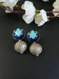 Rustic Oxidised Earrings | Sarichka