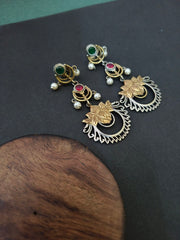 Oxidized Jhumka 