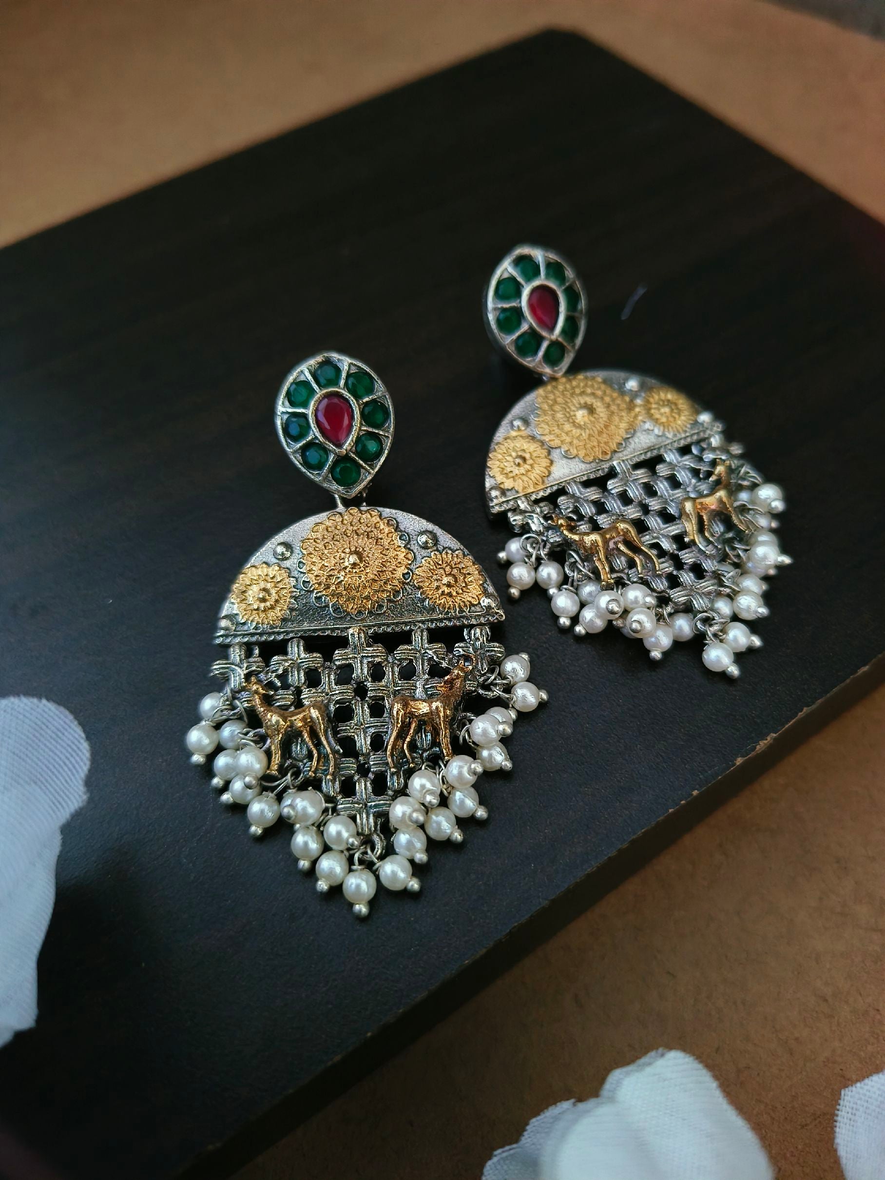 Oxidized Jhumki