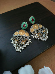 Oxidized Jhumki