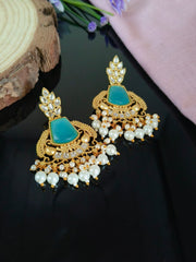 Golden Dangler Earrings