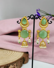 Golden Dangler Earrings 