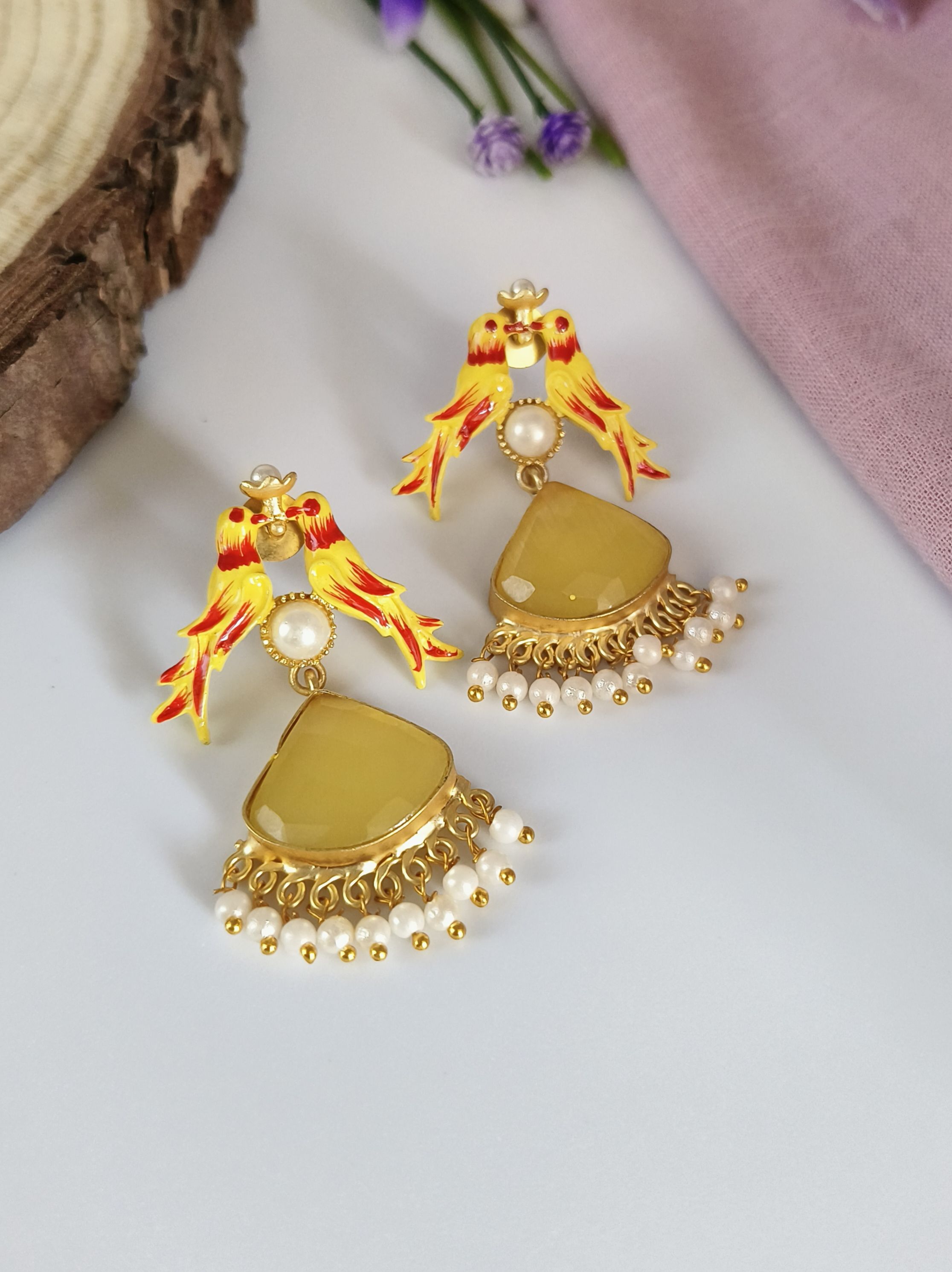 Pearl Dangler Earrings