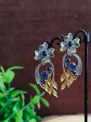 Oxidized Dangler Earrings