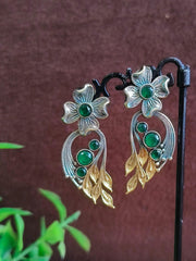 Oxidized Dangler Earrings