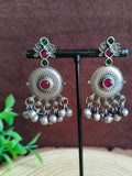 Oxidised Earrings 