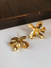 Golden Stud Earring