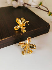 Golden Stud Earring