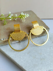 Gold Loop Earrings