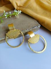 Gold Loop Earrings