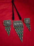 Oxidized Thread Necklace for Navratri Vibes | Sarichka Fashion