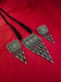Oxidized Thread Necklace for Navratri Vibes | Sarichka Fashion