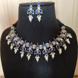 Oxidised Motif Necklace for Navratri Glam | Sarichka Fashion
