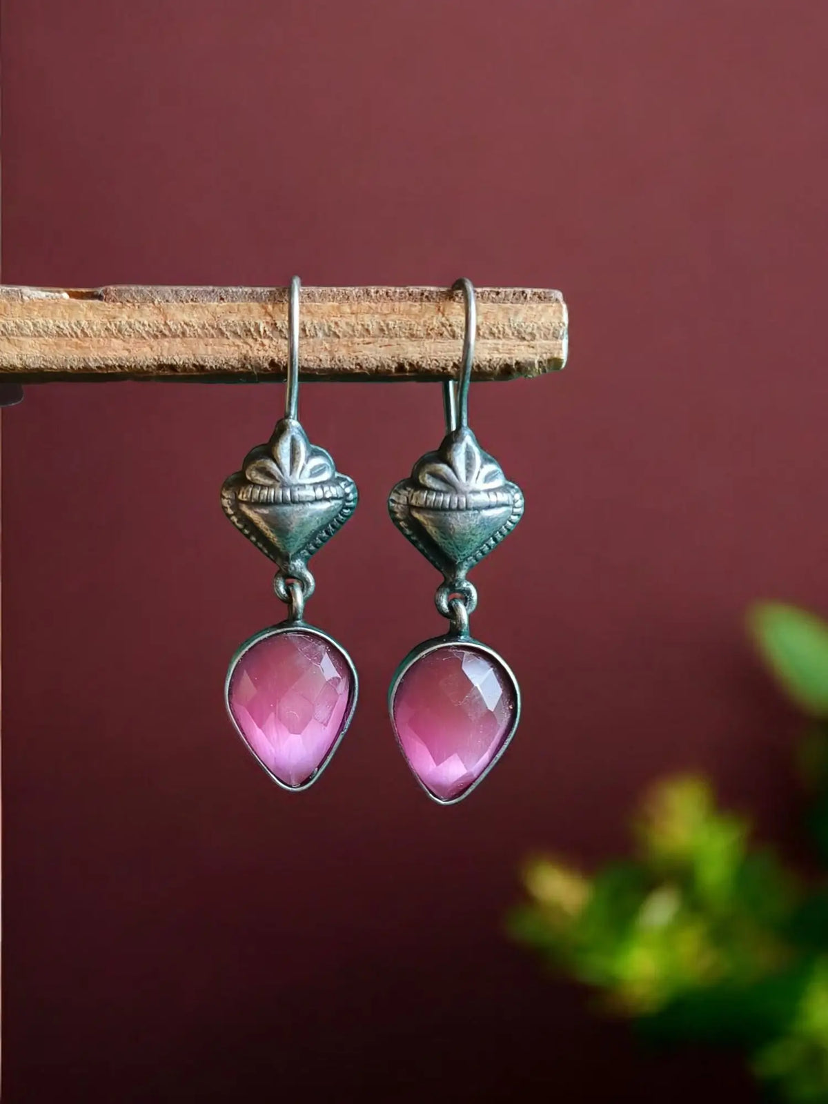 Elegant Handcrafted Lightweight Pan Hook Earrings for Casual Wear | Sarichka