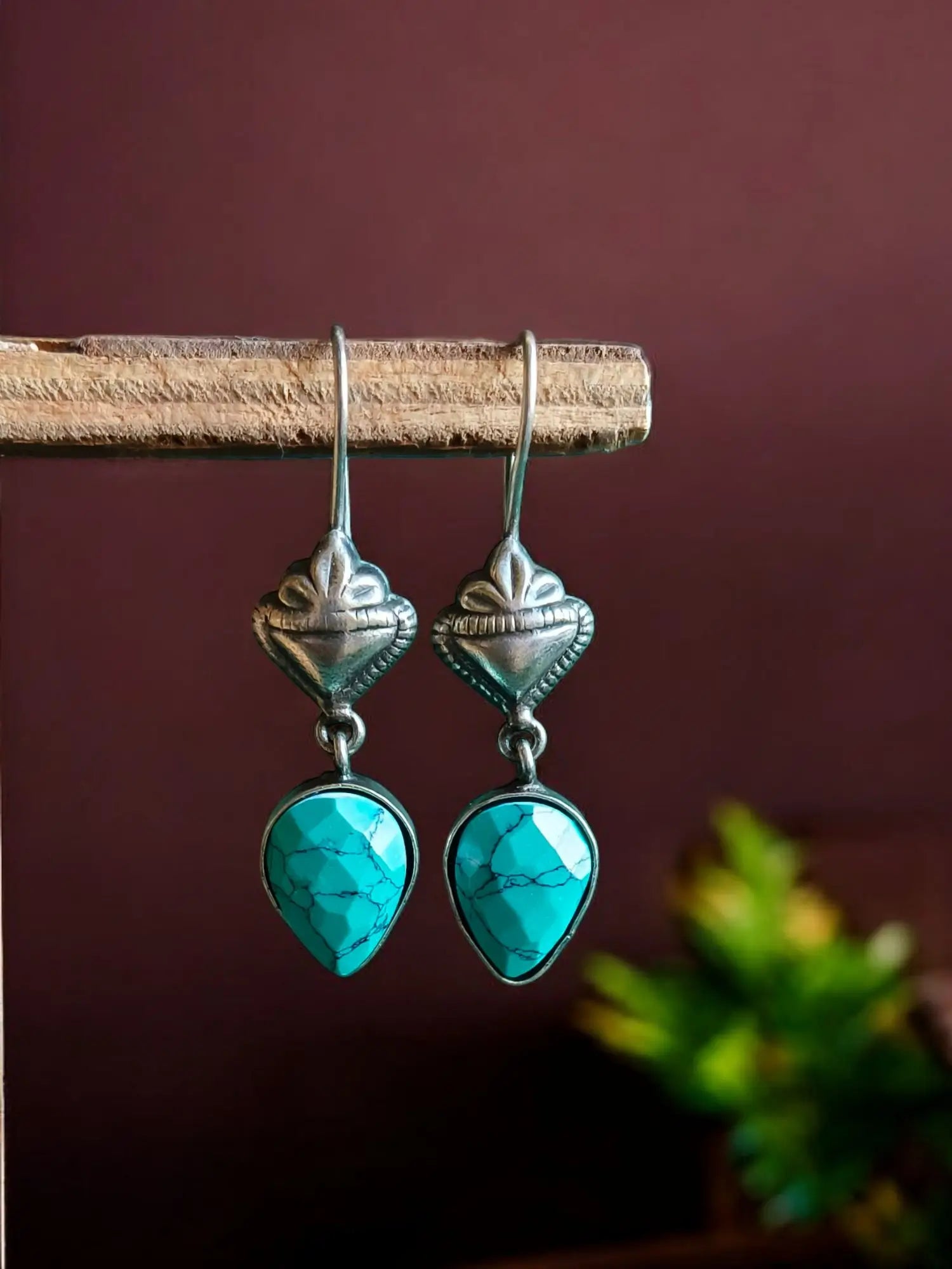 Elegant Handcrafted Lightweight Pan Hook Earrings for Casual Wear | Sarichka