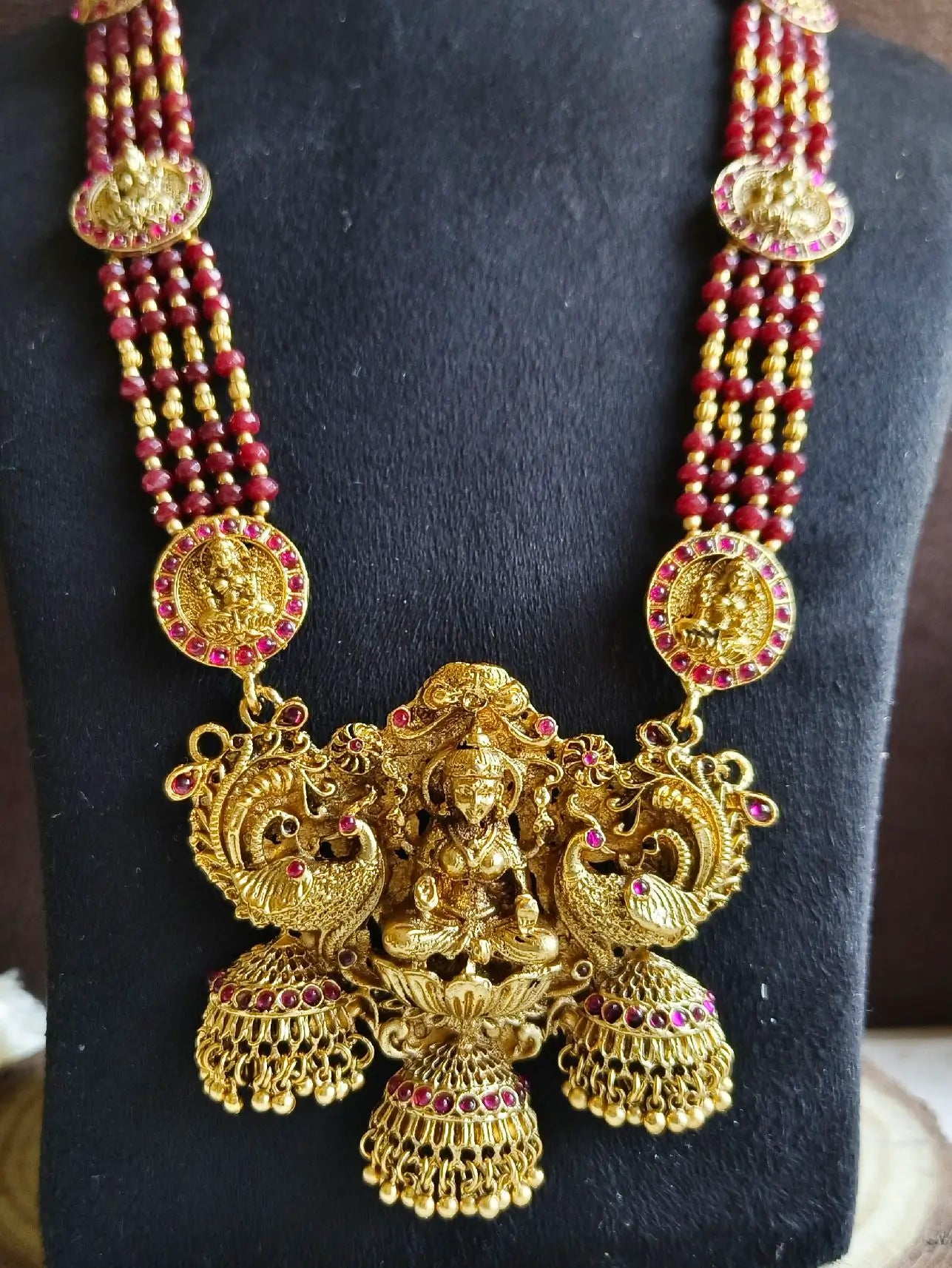 Royal Temple Necklace Set for Party Glam | Sarichka