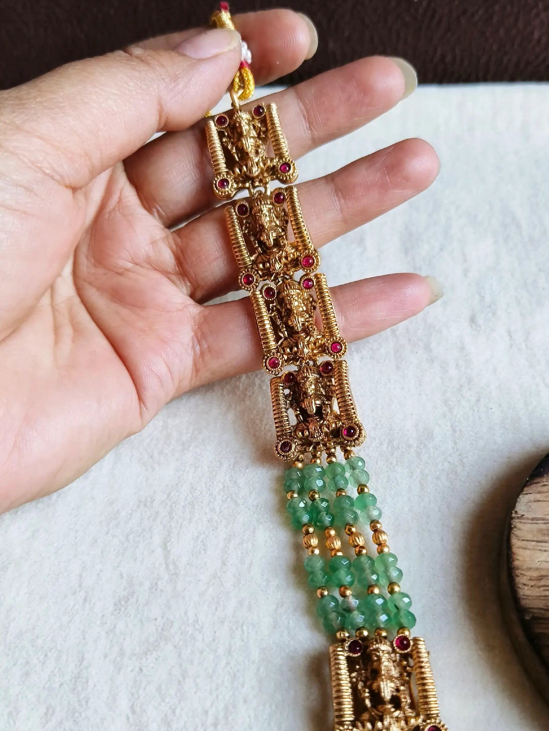 South Indian Golden Rani Haar Set | Sarichka