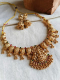 Antique Golden Party Wear Necklace Set | Sarichka