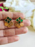 Gold-Plated Goddess Laxmi Temple Necklace Set | Sarichka